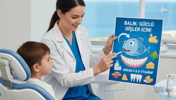 Çocuk Diş Hekimi Balığın Diş Sağlığına Faydaları