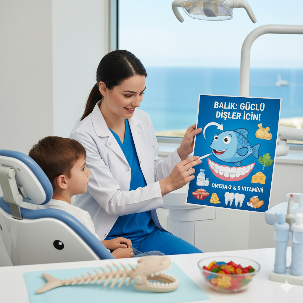 Çocuk Diş Hekimi Balığın Diş Sağlığına Faydaları