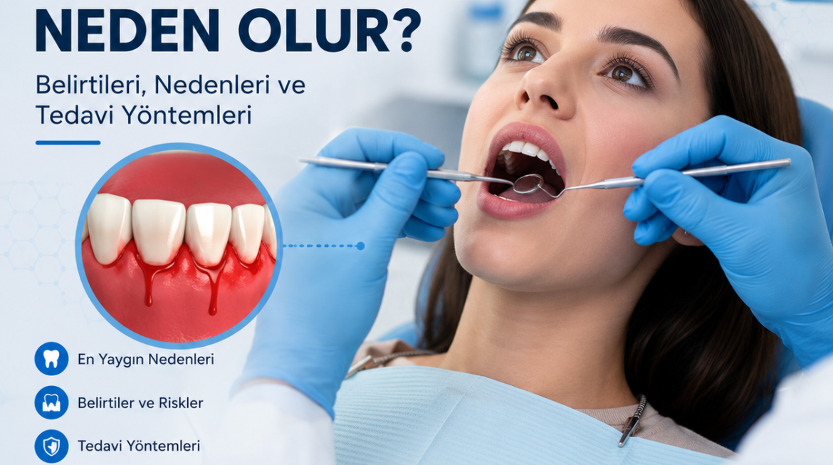 Diş Eti Kanaması Neden Olur? Belirtileri, Nedenleri ve Tedavi Yöntemleri