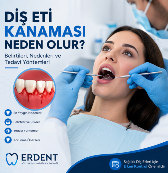 Diş Eti Kanaması Neden Olur? Belirtileri, Nedenleri ve Tedavi Yöntemleri